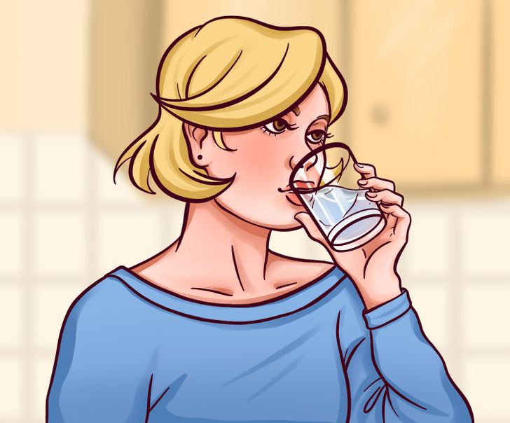 7. Пийте повече вода